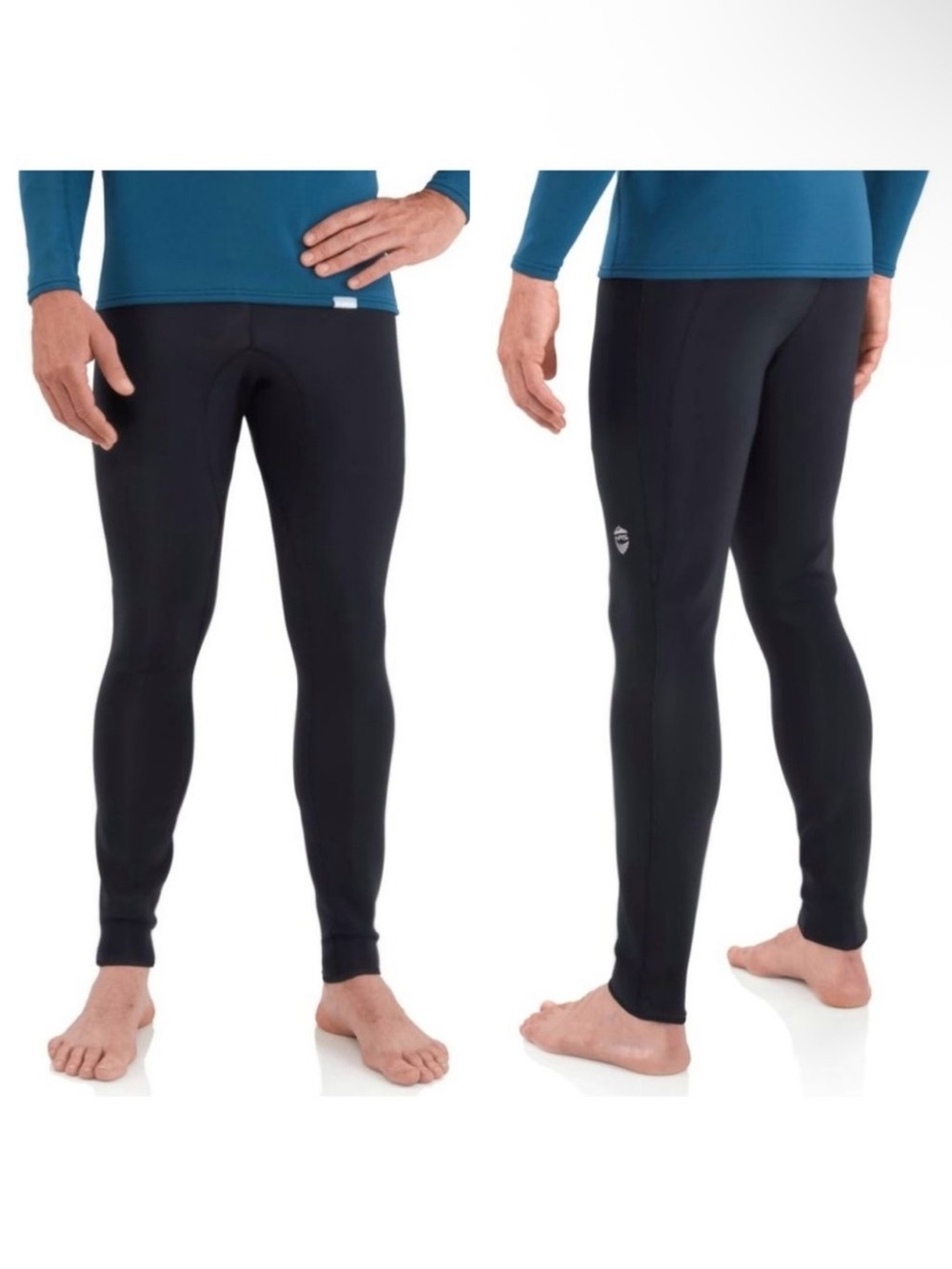 NWT NRS Men's Hydroskin 0.5 Pants Black Size Medium Neoprene Tights Pant